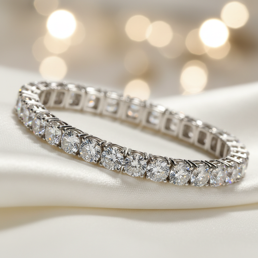 Lumière Tennis Bracelet — Luxury