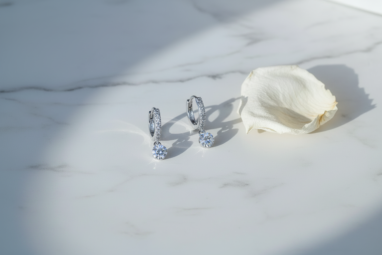Lumière Hoop — marble & flower opraveno