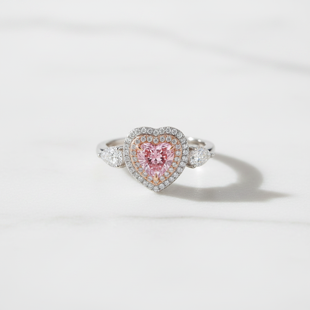 Minimalist luxury ring