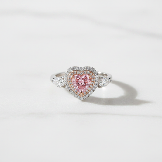Minimalist luxury ring