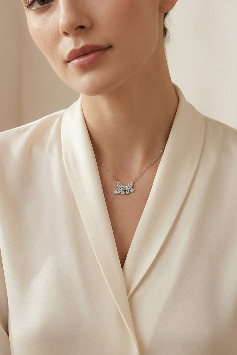 The Papillon — on woman